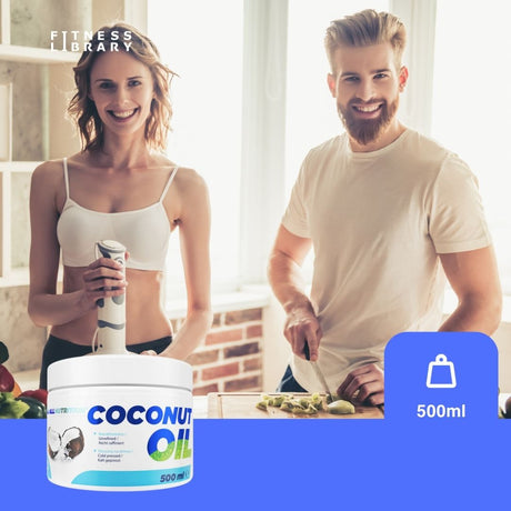 Energie pură din cocos! Ulei nerafinat AllNutrition, presat la rece, hrănește corpul și mintea. Gust autentic, stare de bine deplină.