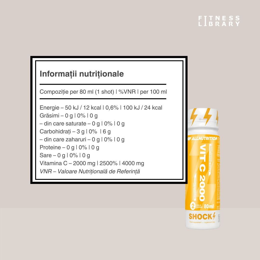 Vitamina C pură cu grapefruit. Imunitate puternică și energie debordantă, zilnic.