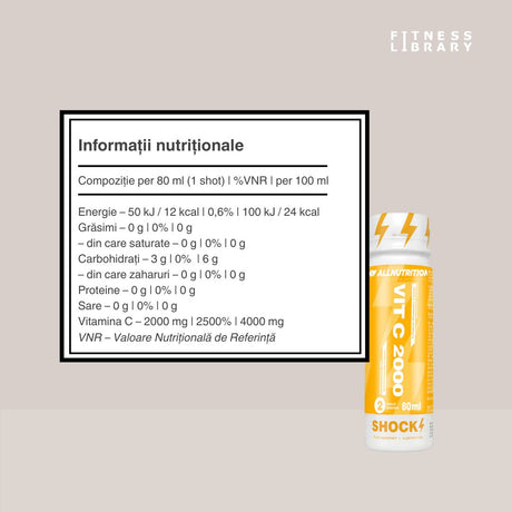 Vitamina C pură cu grapefruit. Imunitate puternică și energie debordantă, zilnic.