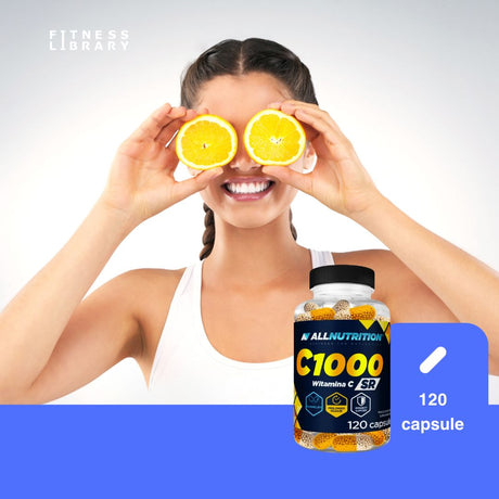 Imunitate de fier și energie radiantă cu Vitamina C 1000 SR ALLNUTRITION.