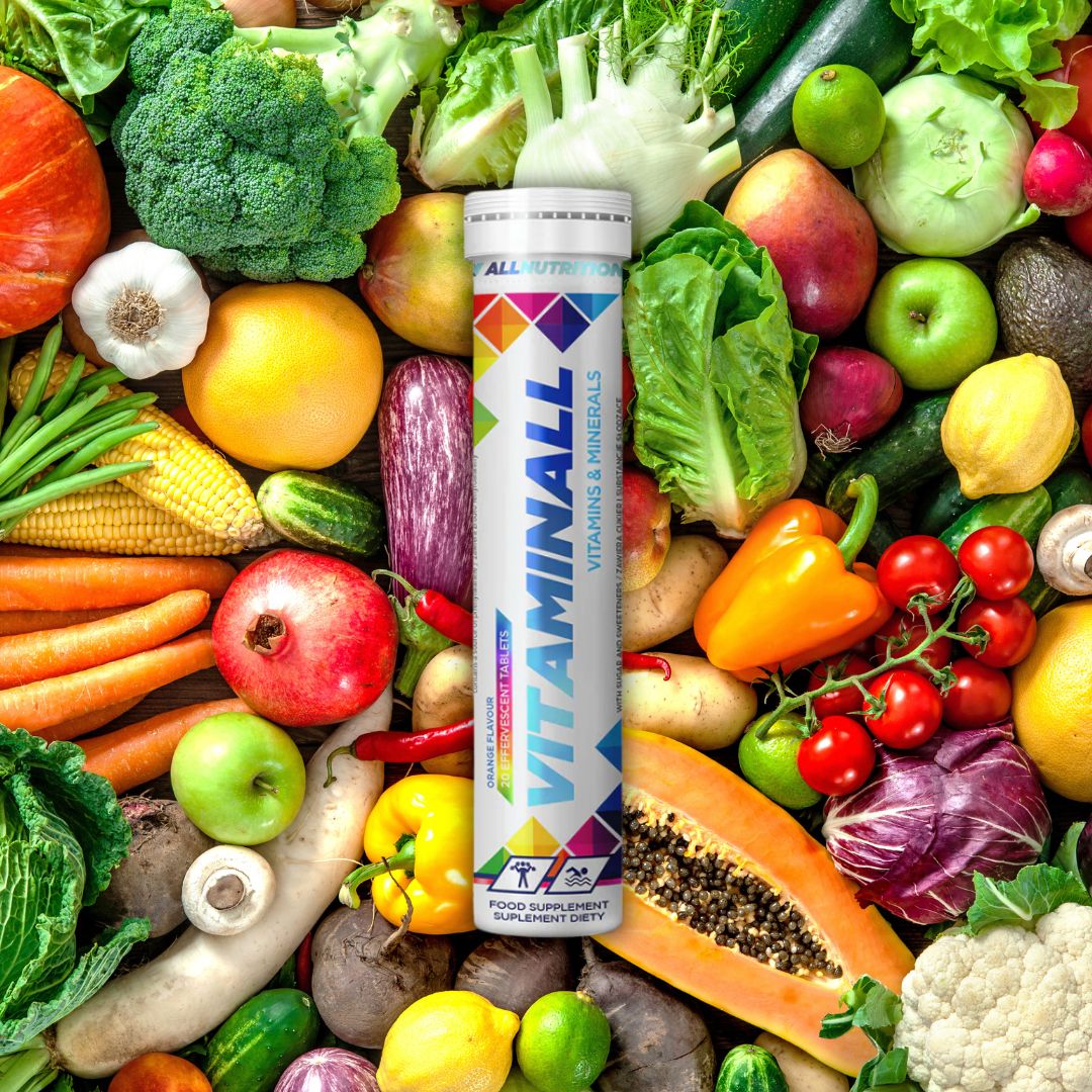 Energie și vitalitate cu vitaminele efervescente ALLNUTRITION. Atinge-ți potențialul!
