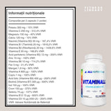 VitaminALL: Energie vibrantă, imunitate puternică, performanță maximă.