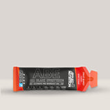 Imagine cu gelul pre-workout ABE (All Black Everything) de la APPLIED NUTRITION. Fruit burst aroma.