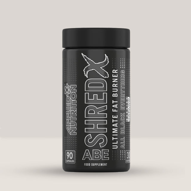 Imagine cu Applied Nutrition ABE Shred X, arzător de grăsimi, 90 de capsule vegetale.