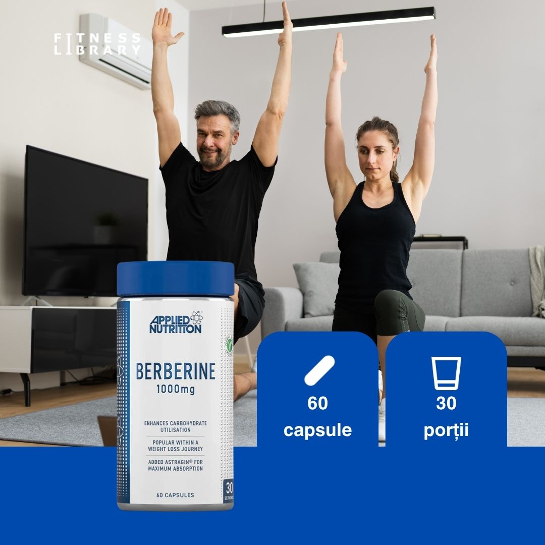 Berberina Applied Nutrition: Vitalitate și armonie interioară.
