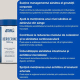Berberină APPLIED NUTRITION: Vitalitate și siluetă armonioasă, natural.