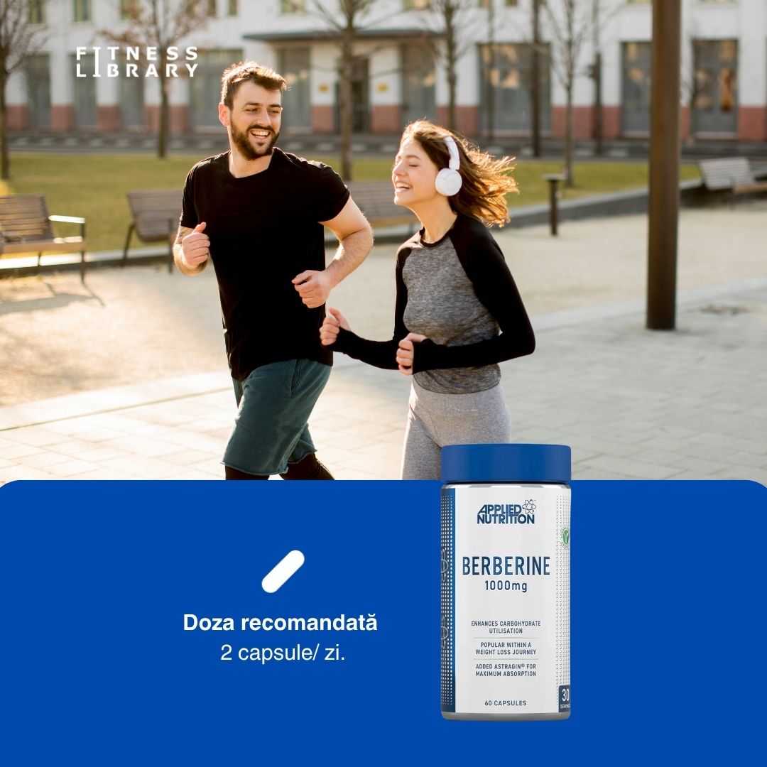Berberina APPLIED NUTRITION: Vitalitate și silueta armonioasă.