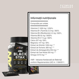 Performanță maximă cu Black Stak de la Applied Nutrition. 30 de zile pentru claritate mentală și reziliență la stres.