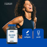 Siluetă ideală cu CLA Gold 1000. Performanță și încredere într-o capsulă.