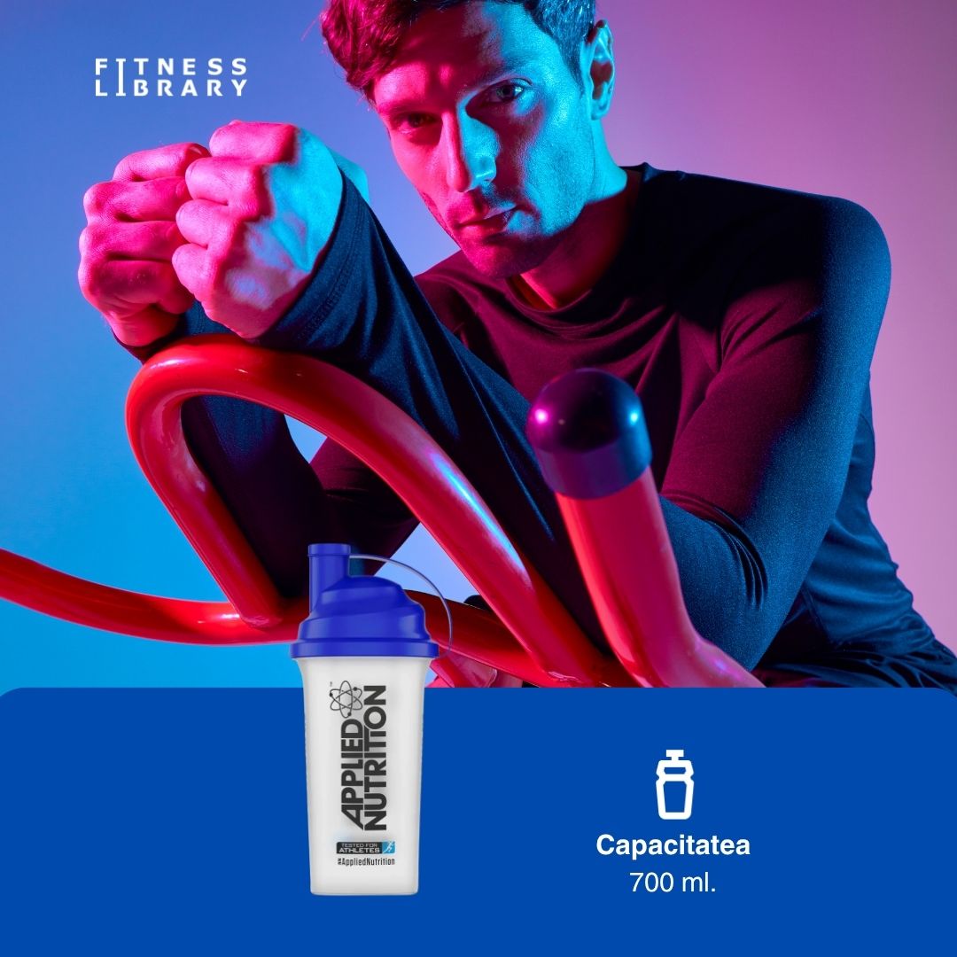 Shaker Applied Nutrition 700ml: Amestec perfect, experiență desăvârșită.