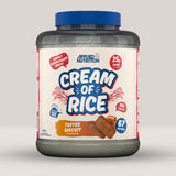 Energie constantă și regenerare profundă cu Cream of Rice. Gust delicios de biscuite cu toffee. Performanță optimă, zi de zi.