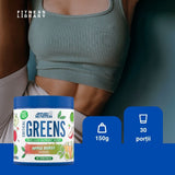 Energie vibrantă și echilibru cu Critical Greens. Hrănește-ți corpul natural.