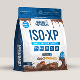 Imagine cu proteina din zer ISO-XP Whey Protein Isolate de la APPLIED NUTRITION, 1kg, 40 de serviri. Choco caramel aroma.