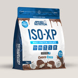 Imagine cu proteina din zer ISO-XP Whey Protein Isolate de la APPLIED NUTRITION, 1kg, 40 de serviri. Choco coco aroma.