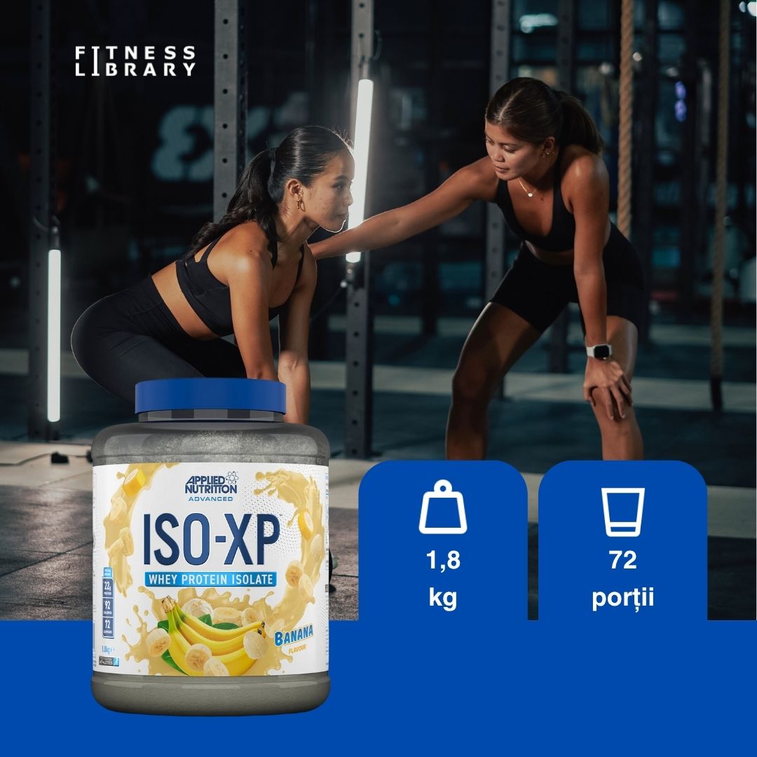 Whey Isolate Grass Fed. Creștere musculară rapidă. Corp sculptat. APPLIED NUTRITION.