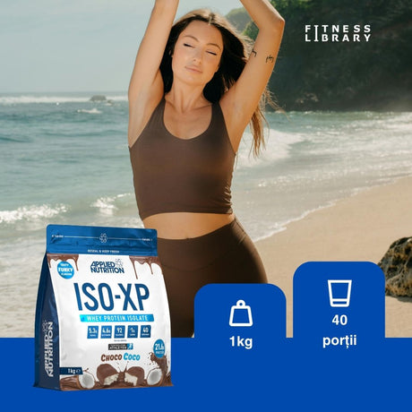 Siluetă ideală. Recuperare rapidă. Performanță maximă. ISO-XP: Izolat proteic din zer (vaci hrănite cu iarbă).