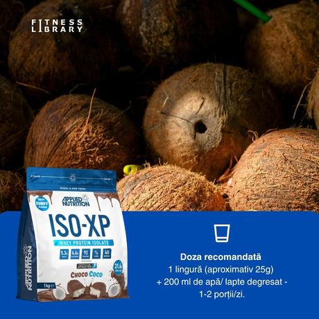 Proteină pură ISO-XP. Recuperare rapidă, definire musculară impecabilă. Atinge forma fizică ideală.