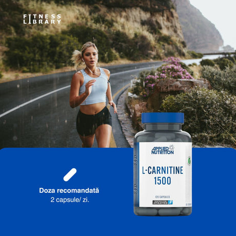Energie pură, corp sculptat, minte ascuțită. L-Carnitina L-Tartrat de la Applied Nutrition.