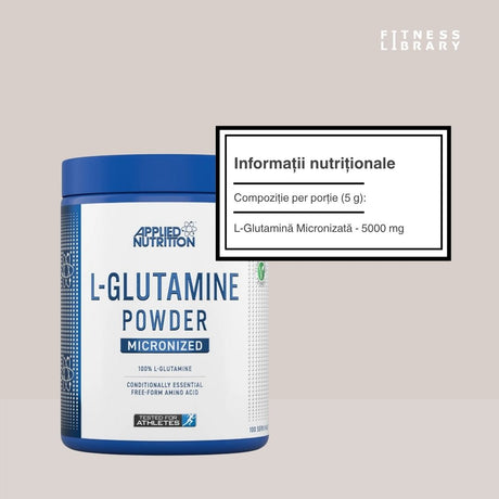 Performanță maximă și regenerare profundă cu L-Glutamina Micronizată.