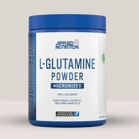 Performanță maximă și vitalitate cu L-Glutamina Micronizată Applied Nutrition.