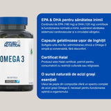Omega 3 Applied Nutrition: Claritate mentală și vitalitate pentru performanță maximă.