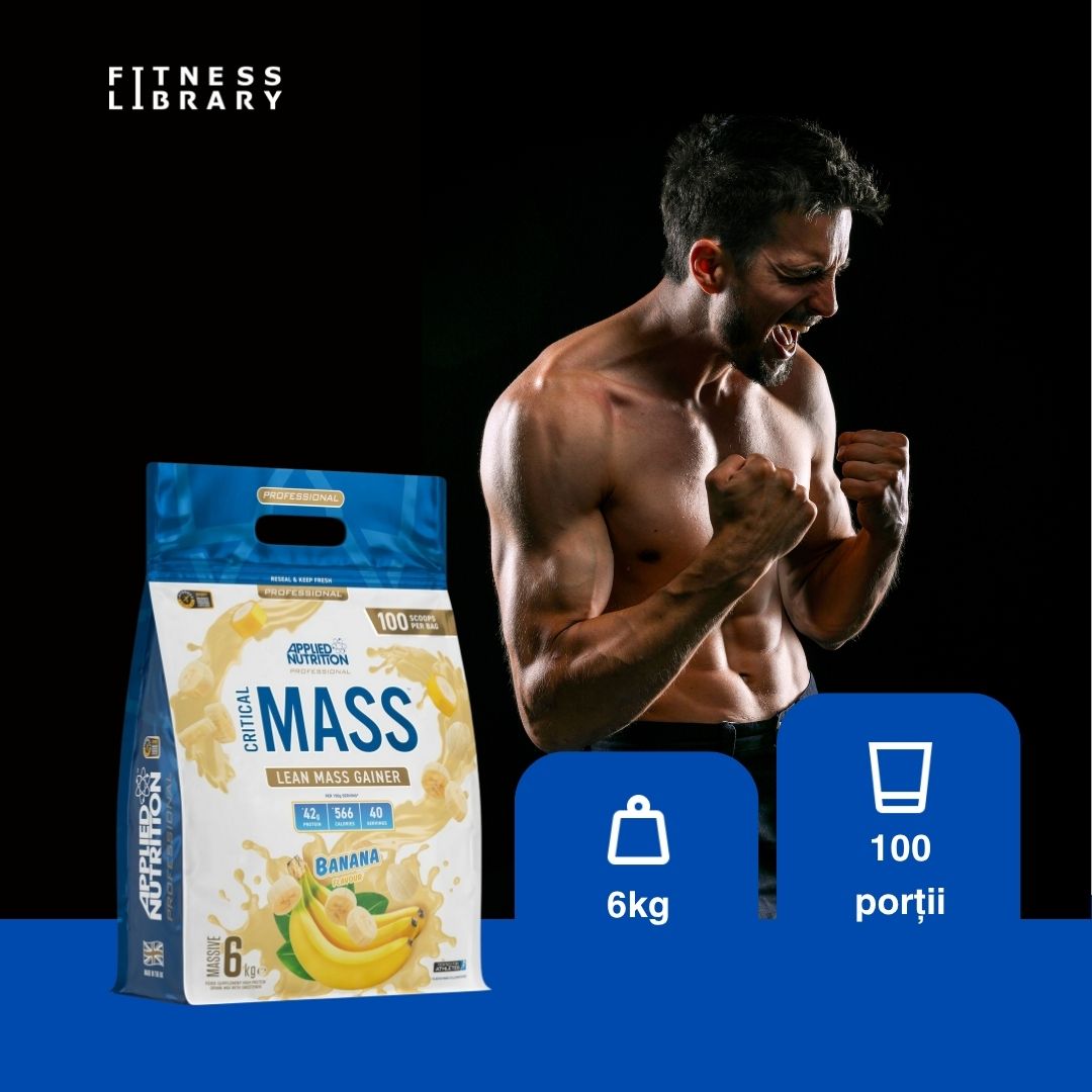 Creștere musculară superioară cu Professional Critical Mass. Recuperare optimă garantată.