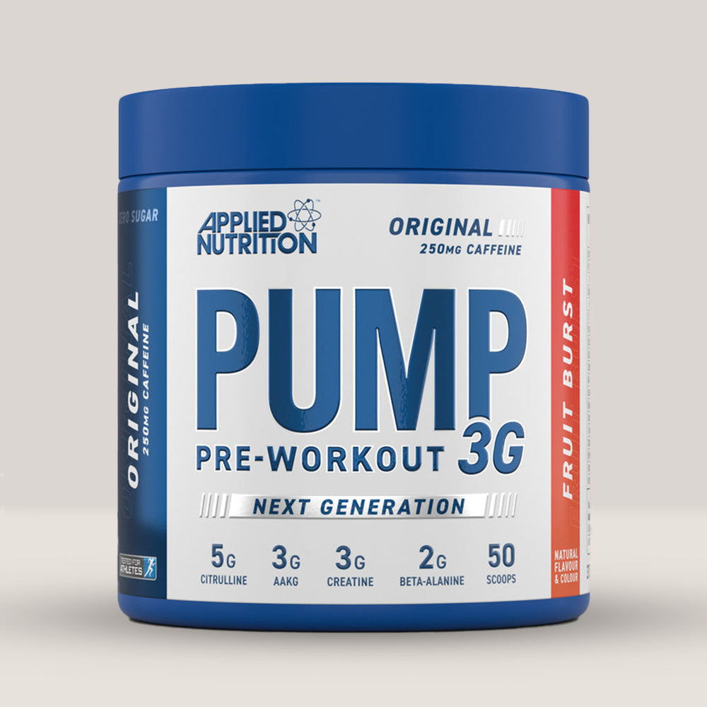 Performanță maximă, fără stimulenți. Energie pură și focus mental cu Pre-Workout Pump 3G Zero.