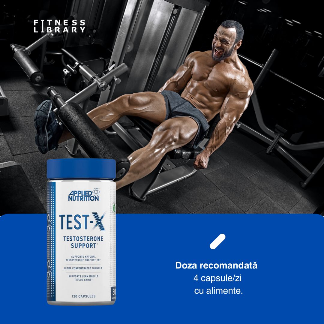 Optimizare hormonală și performanță de vârf cu TEST X. Recâștigă-ți vitalitatea!