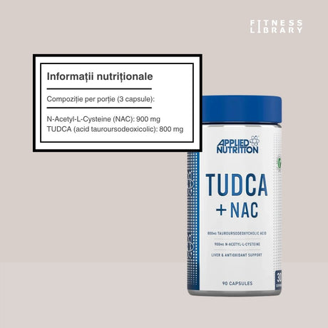 Suport hepatic avansat cu TUDCA + NAC. Energie vibrantă și stare de bine profundă, zilnic.