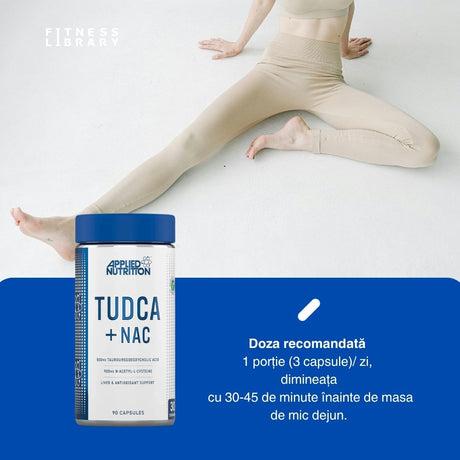 TUDCA + NAC: Detoxifiere hepatică, energie vibrantă, regenerare celulară.