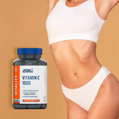 Imunitate de fier și strălucire radiantă cu Vitamina C APPLIED NUTRITION.