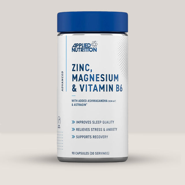 Imagine cu suplimentul alimentar ZMA PRO de la APPLIED NUTRITION, 90 de capsule vegetale.