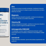 Somn profund, energie maximă. ZMA PRO + Ashwagandha.  Revitalizează-te!
