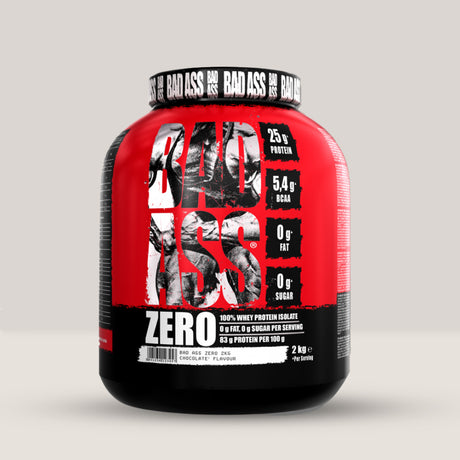 Imagine cu proteina Zero Sugar Protein de la BADASS, 2000g, 66 de serviri.
