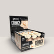 Imagine cu batonul proteic Warrior Crunch Bar de la WARRIOR, 64g. White chocolate, blondie aroma.