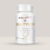 Flacon de Beautyrose de la Alldeynn, supliment cu keratină pentru păr, piele și unghii, 120 de tablete.