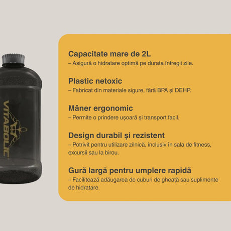 Hidratare elegantă, performanță de vârf. VITABOLIC Water Trunk.