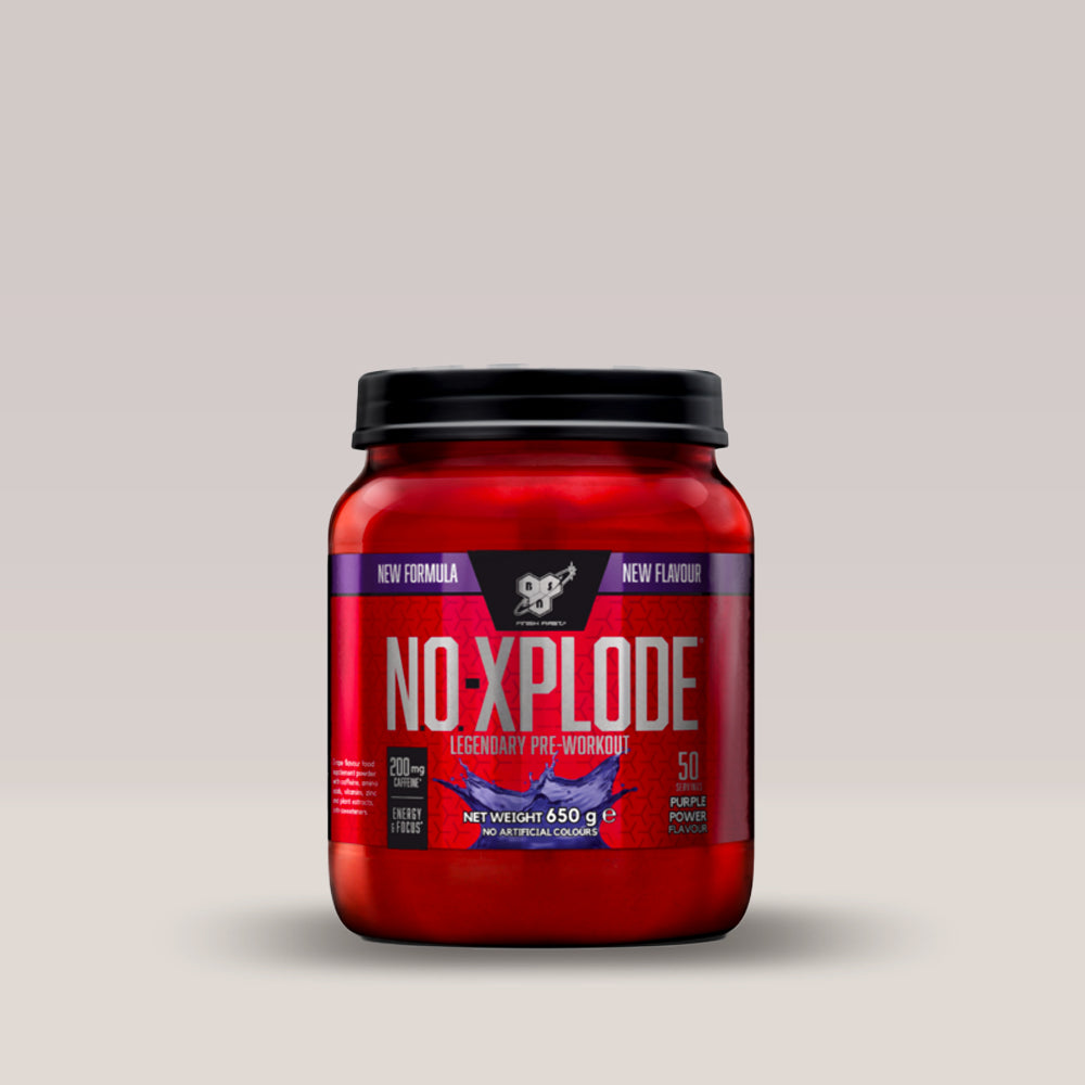 NO-XPLODE Legendary Pre-Workout (200mg coffeine) - 650g / 50 servings