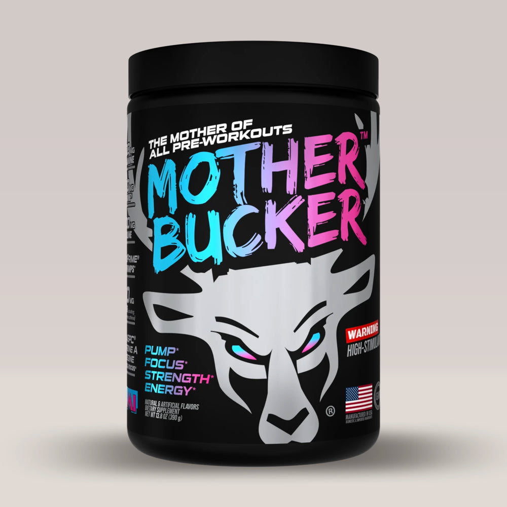 Mother Bucker Pre-Workout (pump, focus, strength & energy) - 390g / 20 servings