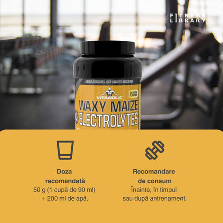 Energie constantă, hidratare profundă. Waxy Maize Electrolytes - performanță de vârf la fiecare antrenament.