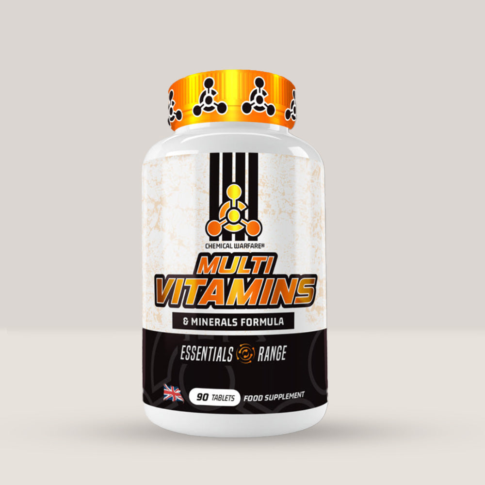 Imagine cu suplimentul alimentar Multivitamins de la Chemical Warfare, 30 de tablete.