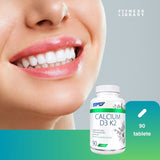 Oase puternice, imunitate solidă cu Calciu D3 K2 de la SFD Nutrition. Investește în sănătatea ta!
