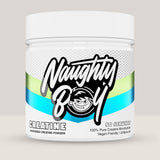 Recipient de Creatină Monohidrată Micronizată de la NaughtyBoy, supliment pur pentru forță și masă musculară, 300g.