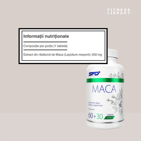 Maca SFD: Energie pură din Anzi pentru gestionarea stresului și performanță maximă.