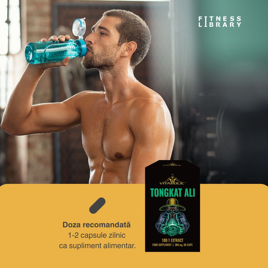 Tongkat Ali 100:1 Vitabolic: Vitalitate, performanță maximă, echilibru minte-corp.