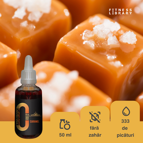 Dulce pur, zero calorii, zero zahăr. Vitabolic Zero Drops:  Stil de viață echilibrat, elegant.