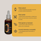 Savurează aroma pură, fără calorii. Vitabolic Zero Drops: silueta și vitalitatea ta, intacte.