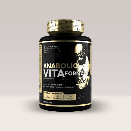 Recipient de aminoacizi esențiali Kevin Levrone Anabolic LEAA9, un supliment EAA.
