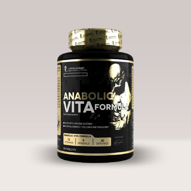 Recipient de aminoacizi esențiali Kevin Levrone Anabolic LEAA9, un supliment EAA.