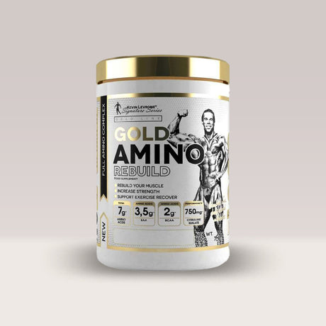 Recuperare musculară rapidă cu Gold Amino Rebuild. Performanță maximă garantată.